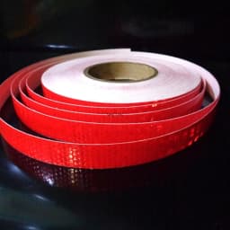 2.5cm*10m Reflective Bicycle Sticker PVC High Visibility Waterproof Self-adhesive Warning Reflectors Strip For Car Vehicle Truck