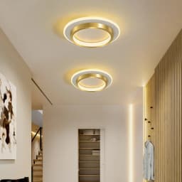 Modern LED Ceiling Light for Corridor Hallway Stairs Aisle Entrance Balcony Small Round Chandelier for Living Dining Bedroom