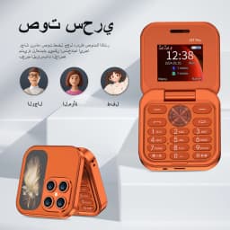 SERVO I17 PRO Mini Foldable Mobile Phones 1.77' Display 2G GSM Speed Dial Cell Phone Dual SIM Blacklist Magic Voice Flashlight
