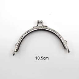 20 PCS 6.5/8.5/10.5/12.5/15.5CM Glossy Silver Basic Semicircle Metal Purse Frame Kiss Clasp Lock DIY Bag Accessories 5 Size