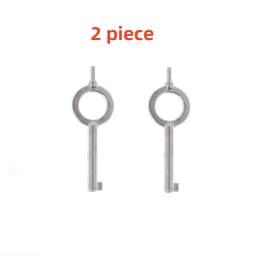 1/2pcs American Handcuff Keys Standard Issue Law Enforcement Hand Cuffs Keys Universal Precise Handcuff Lock Key Wear Resistant