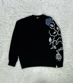Y2K Trendy Japanese Anime Casual Pullover Kaiser Sweatshirt Autumn and Winter Warm Round Neck Knitted Unisex Clothing Retro
