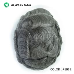 I SKIN Men's Capillary Prothesis 0.12-0.14mm Indian Human Hair 130% Hair Density Men Toupee 6x8 6x9 7x9 7x10 8x10 Size Wig Man