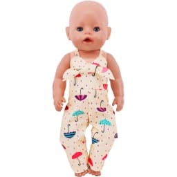 25 Styles Yellow Skirt Doll Clothes For 43 Cm Baby Doll & 18 inch American Doll Girl's Dress,Our Generation Accessories Toys