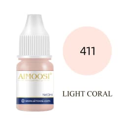 3ml Nude Color Tattoo Ink Permanent Microblading Paint Inks Pigment Semi Makeup Nude Lips Tint Consumables Tattoo Supplies Inks