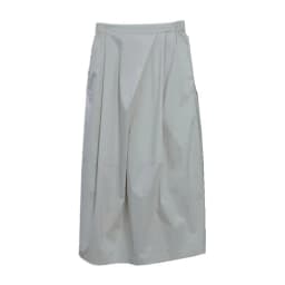 HanOrange 2026 Casual Irregular Fold Folding Elastic Waist Skirt Loose Silhouette A-line Skirt Black/Beige