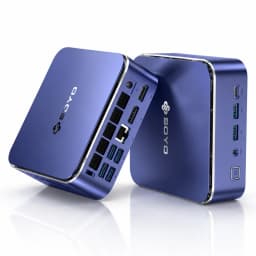 SOYO Gaming PC Mini Computer AMD Ryzen 5 7535HS Win11 Pro S5 Air Mini PC 16GB RAM LPDDR5 512GB PCIE SSD Triple 4K Display WiFi6 Type-C