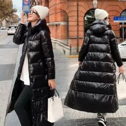 New 2025 Hooded Parkas Winter Warm Down Jacket Women Long Parkas Winter Coat Waterproof Cold Puffer Jacket