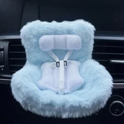 15-17cm Doll Seat for Labubu Carseat Safety Seat Cute Doll Air Outlet Aromatherapy Decoration High-grade Car Interior Decoration