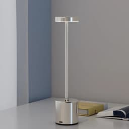 Portable LED Wireless Touch Desk Lamp Rechargeable Table Light 3 Colors Dimmable Bedside Creative Ambient Lamp for Room Decor