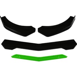 For Porsche Panamera 2012-2022 Car Front Bumper Lip Chin Spoiler Splitter Diffuser Body Kits Trim Air Dam Protector 6 colors