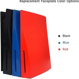 Cover Plates for PS5 Disc Edition Console Accessories FacePlates Side Panels Shell Replacement Protective Case for PS5