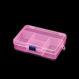 High Quality 5 Grids Plastic Storage Box Jewelry Display Beads Earring Case Organizer DIY Jewelry Accessories Storage Supplies