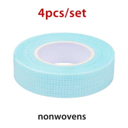 Anti-allergy 4 Rolls PE Eye Tapes Eyelash Extension Tape for Lash Breathable Micropore Fabric Easy Tear Eye Make Up Tools