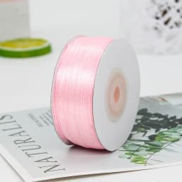 50 Yard Wide 0.3cm 3MM Thin Fine Ribbon Satin for Gift Packing Wraping DIY Handmade Bow Rope Material Jewelry Making Findings