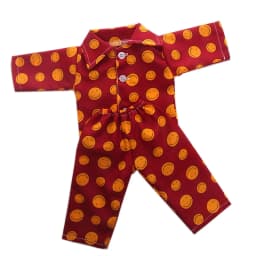 Doll Clothes Multi-Print Pajama Daily Outfit Fit 18Inch American&43CM Born Baby Doll Accessories,Girl Gifts Toy Festival Gifts