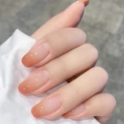 ARTAUG 24pcs Glossy Pink Press On Nails Medium Square Fake Nail Elegantstyle False Nail Full Cover Fake Nail For Stylish Women