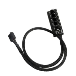 35cm 4pin PWM PC Fan Hub PC 5 Way Splitter 1 to 5 Splitter 5 Way PC Case Internal Motherboard Fan Power Extension Cable