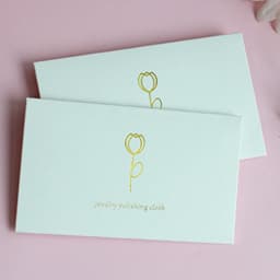 100PCS 10X6.5CM Flower Gold Letter Package Silver Gold Polish Cloth Anti Tarnish Jewellery Tools Sterling Polishing Cleaning