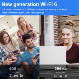 KEBIDUMEI WiFi 6 AX900 WiFi USB Adapter Bluetooth 5.4 Wireless Network Card 2.4G 5GHz Wi-Fi Receive USB For PC Laptop Win10 11