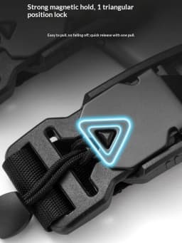 Magnetic Quick Release Chest Strap Adjustable Detachable Sternum Strap Backpack Accessory Outdoor Camping Tactical Bag Parts