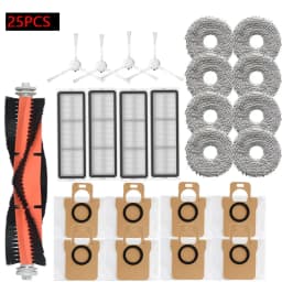 For XIAOMI Mijia Omni 1S B101CN B116 Robot Vacuums Spare Parts Dreame S10 S10+ Main Side Brush Rags Hepa Filter Dust Bags