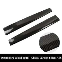 for Tesla Model Y 3 2023 ABS Carbon Fiber Center Console Wrap Cover Kit Dashboard Armrest Door Side Trim Sticker Accessories