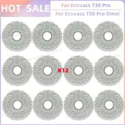 Fit For Ecovacs T30 Pro Omni / T30 OMNI, Ecovacs T30e Pro, YEEDI M12 ULTRA PLUS/M12 Pro+ Parts Brush Filter Bag Mop Cloth
