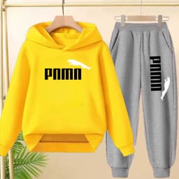 Children 3-12Yrs Pullover Casual Coat Top Jogging Set Charming Tracksuits Letter Hoodie Sweatshirt+Pants Boys Girls Kids clothes