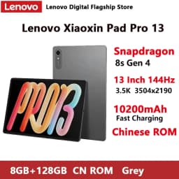 New Lenovo Xiaoxin Pad Pro 13 Tablet 2026 Snapdragon 8s Gen4 13'' 144Hz LCD Screen TB376FC 10200mAh Xiaoxin Pad Pro 12.7 TB375F
