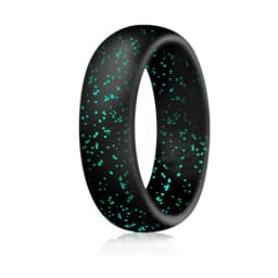 1pc Silicone Ring Hypoallergenic Crossfit Flexible Rubber Finger Rings 5.7MM For Women Party Wedding Rings
