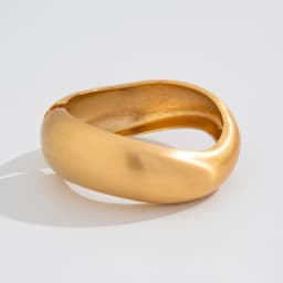 SHIXIN 4 Styles Punk Matte Metal Wide Cuff Bangles Women Vintage Gold Color Geometric Spring Bangles Bracelet Men Jewelry New