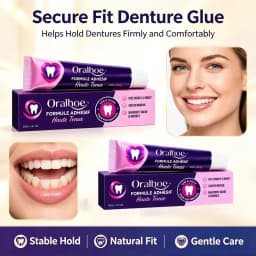 2026 New Soft Thermoplastic Silicone Denture Reline Cushion Daily Use Denture Stabilizing Pad Oral Care Accessory