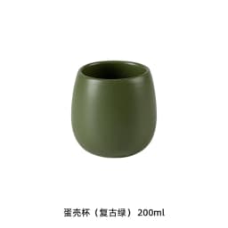 Retro Style Small Ceramic Mug Multipurpose Beverage Cup for Coffee Tea Milk Water Home Office Kitchen Gift