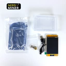 LV04 Bitcoin NerdMiner V2 2.8 Inch Solo Miner | 1000KH/s SHA-256 Home BTC Mini Crypto Miner | Plug & Play Low Power Machine