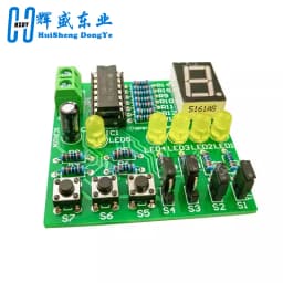 Decoding Display Electronic Manufacturing Loose Parts Training and Teaching Kit DIY Welding Matching Skills Simulation