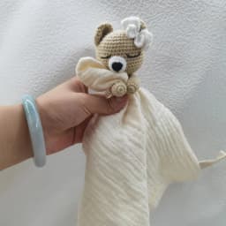 Baby Soother Appease Towel Bib Soft Elk Bear Elephant Sleeping Doll Teether Infants Comfort Sleeping Nursing Cuddling Blanket