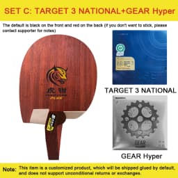 Original SANWEI Table Tennis Blade Su Style Tiger Claw Plus Series Penhold Racket Ping Pong Blade Professional Ping Pong Paddles