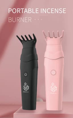 Electric Aromatherapy Hair Brush for Bakhoor & Oud Hair Scent Diffuser Brush Bakhoor / Oud / Bukhoor Applicator for Hair