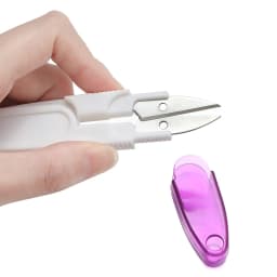 1pc Needlework Safety Stainless Steel Scissors Small Scissors Cutting Beaded Cord for Bracelet Necklace Jewelry Making Tools