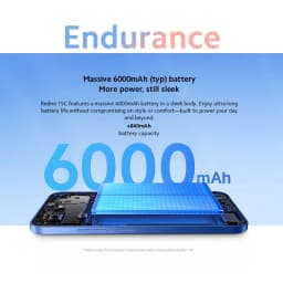 Gobal Version Xiaomi Redmi 15C Smartphone 6.9" MediaTek Helio G81-Ultra CPU 6000mAh Battery 50MP Camera