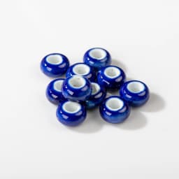 15#10pcs Special Round Retro Big Hole Ceramic Porcelain Bead Pendant Jewelry Making Beads Handmade Materials Bracelet Z036