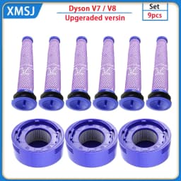HEPA Filter for Dyson V8 V7 Accessories Robot Vacuum Cleaner Washable Filter Replacement Spare Parts