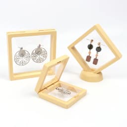 Jewelry Display Elastic Box Transparent PE Film Ring Earring Case Bracelet Necklace Storage Box Non-oxidized for Jewelry 1 Pcs