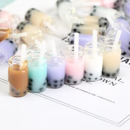 1:12 Doll House Decration Accessories Mini Food Coffee Drink Ice Cream Wine Cup Bottle