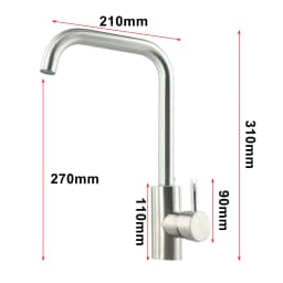 Kitchen Faucet 304 Stainless Steel Single Handle Sink Faucet Tap Cold And Hot Mixer Tap Purifier Direct Drinking Tap