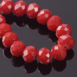 Solid Color 3x2mm 4x3mm 6x4mm 8x6mm 10x7mm 12x8mm Rondelle Faceted Czech Crystal Glass Loose Spacer Beads for Jewelry Making DIY