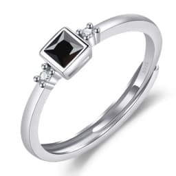 Original 925 Sterling Silver Ring High Quality Adjustable Opening AAA Zircon for Women Wedding Fine Fashion Jewelry Gift