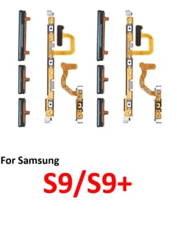 For Samsung Galaxy S9 S9+ G960 G965 Phone Power Volume Button On Off External Key Internal Flex Cable Ribbon Replacement Parts