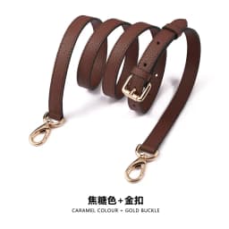Genuine leather bag strap Adjustable strap crossbody guitar shoulder bag Replacement belt Togo leather
